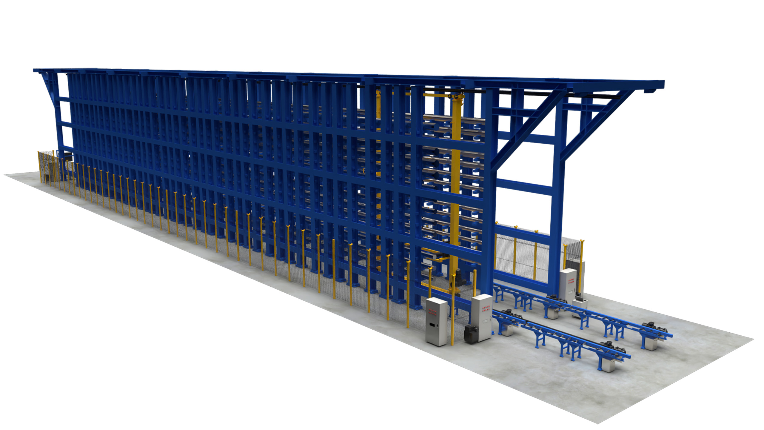 航空锻造原材料仓储物流系统